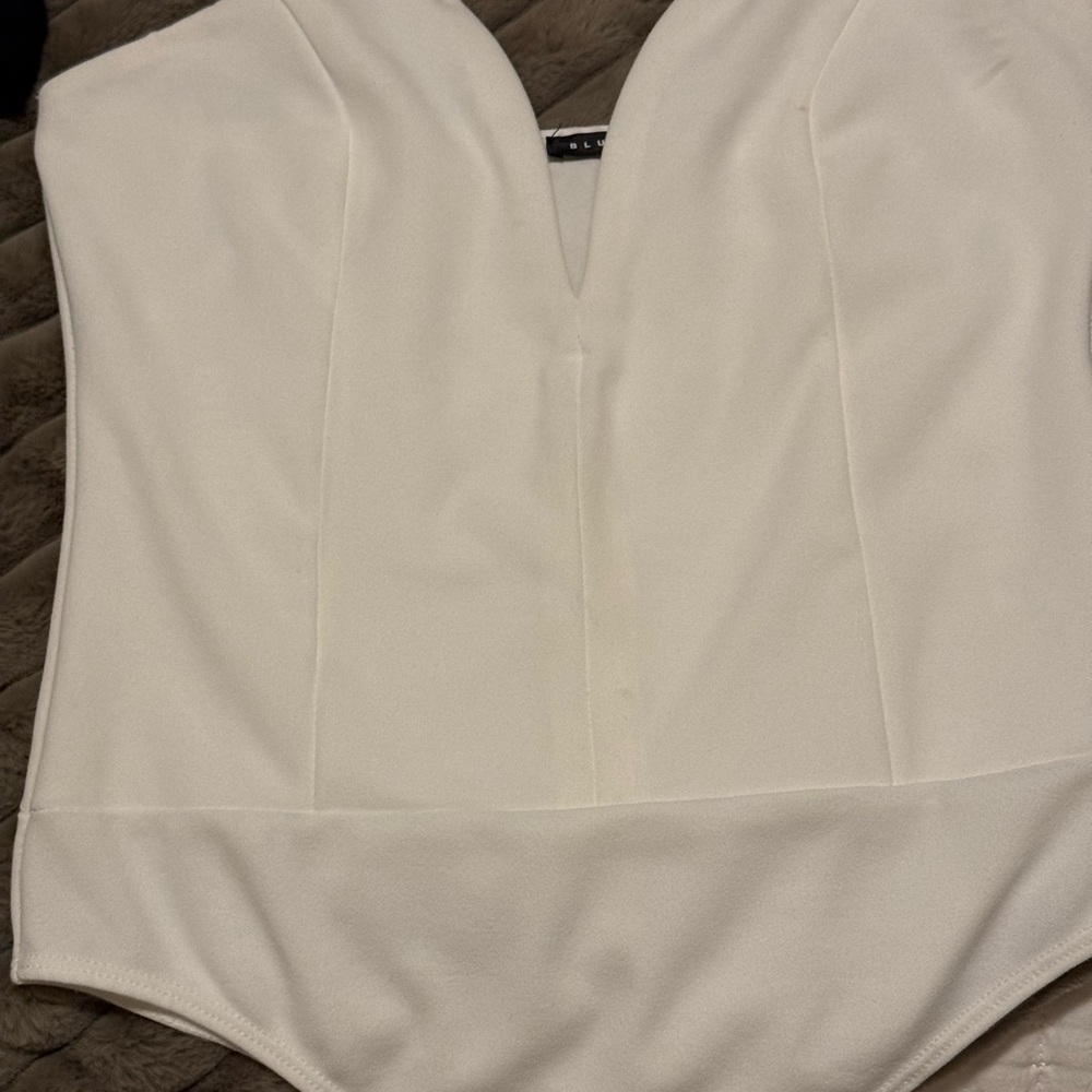 Ivory Sleeveless Bodysuit
